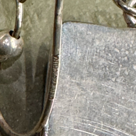 Jay King Inlay Multicolor Silver Stone Earrings - Picture 4 of 4